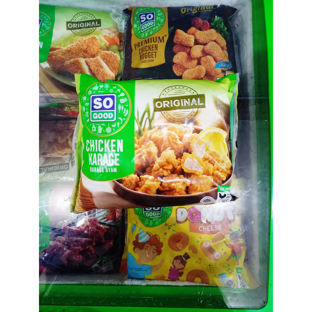 

Frozenfood SO GOOD Chicken Karage 400gr