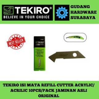 

tekiro isi mata Refill cutter acrylic/ acrilic 10pcs/pack jaminan asli original japan quality