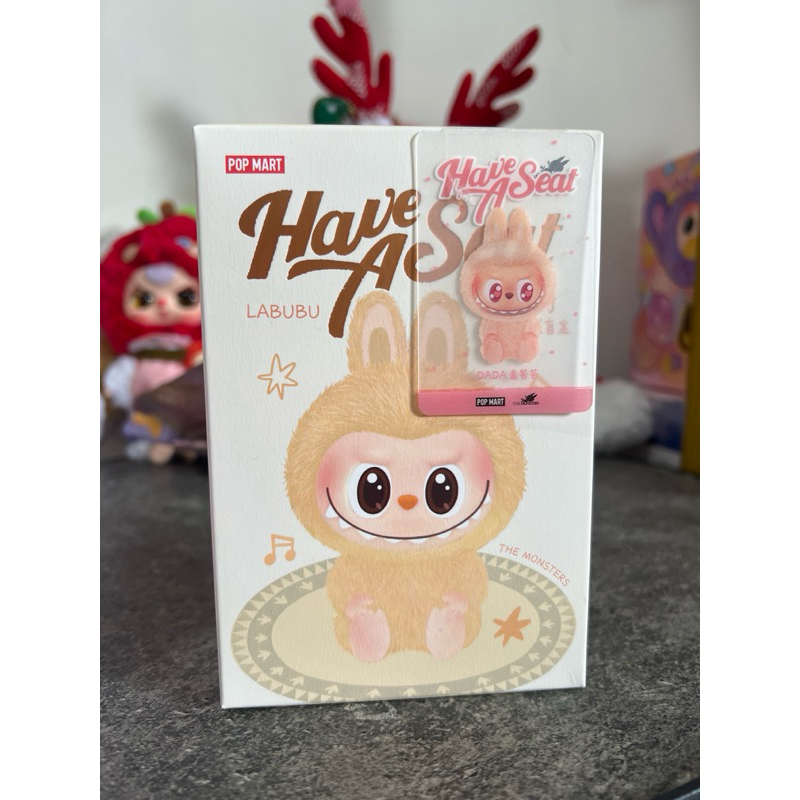 LABUBU HAVE A SEAT DADA (masih foil)