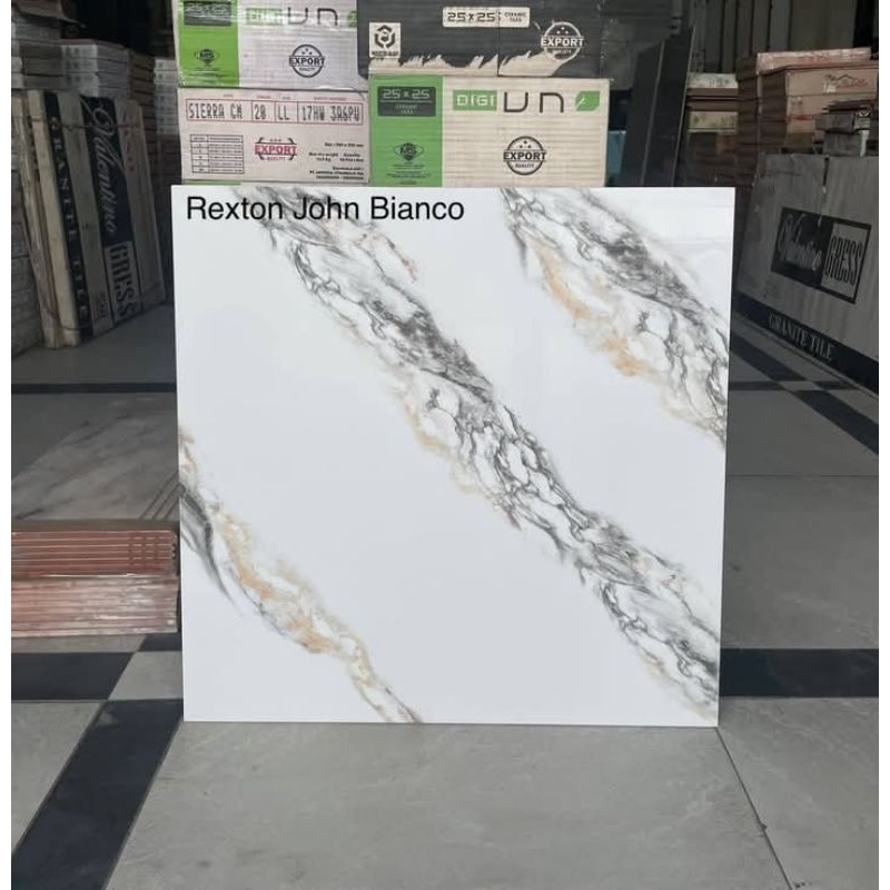 Granit lantai 60x60.Bianco kw1/Porcelain Granit