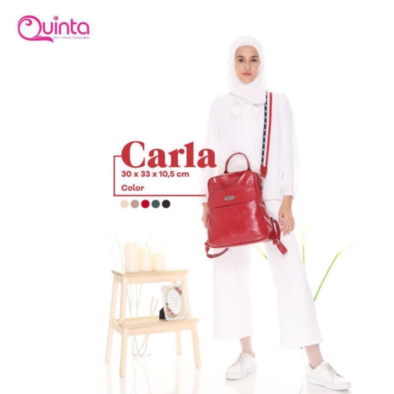 Tas wanita ransel Carla Quinta