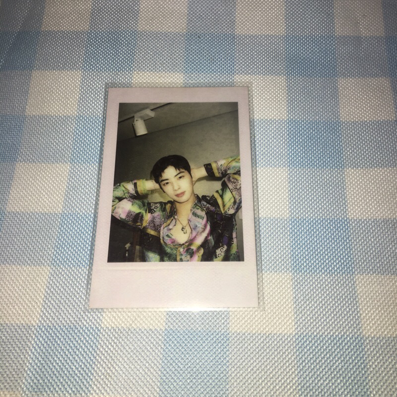 [READY INA] OFFICIAL POLAROID ASTRO EUNWOO SWITCH ON LUCKY DRAW APPMUS