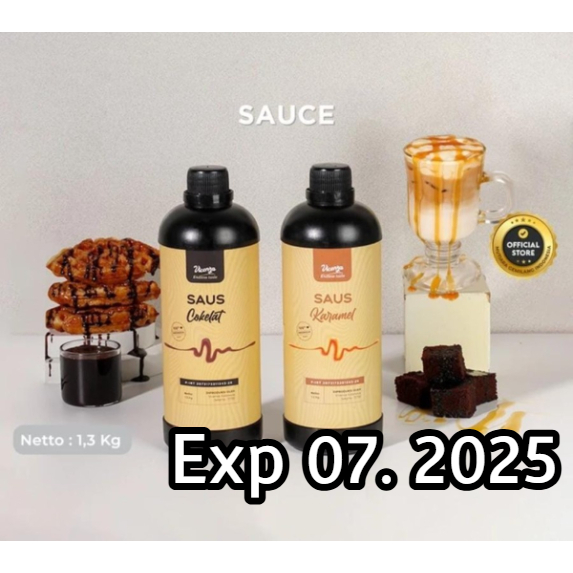 

Vicenza Sauce Topping Minuman Saus Caramel Saus Coklat 1.3 Kg