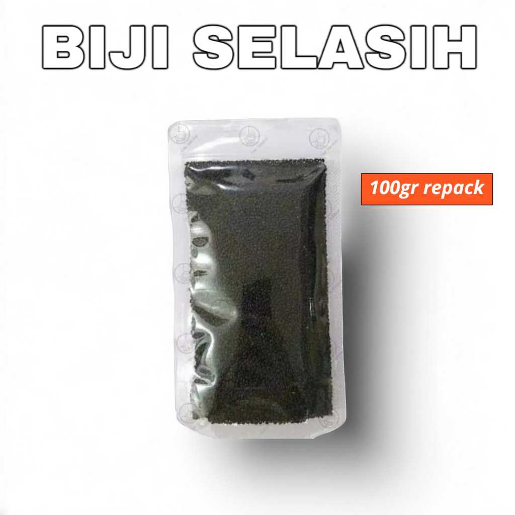 

[50gr] Biji Selasih Kering / Biji Selasih Premium / Biji Selasih Terjangkau / Basil Seeds