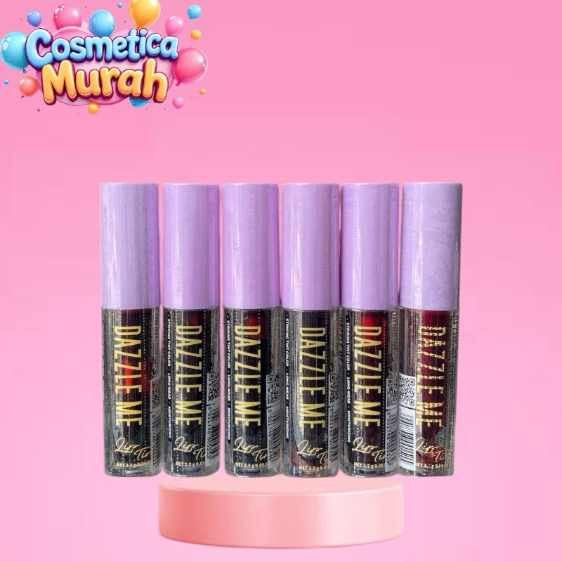 DAZZLE me lip tint 2.5 gr - liquid liptint ink licious tahan lama lembab dan ringan di gunakan