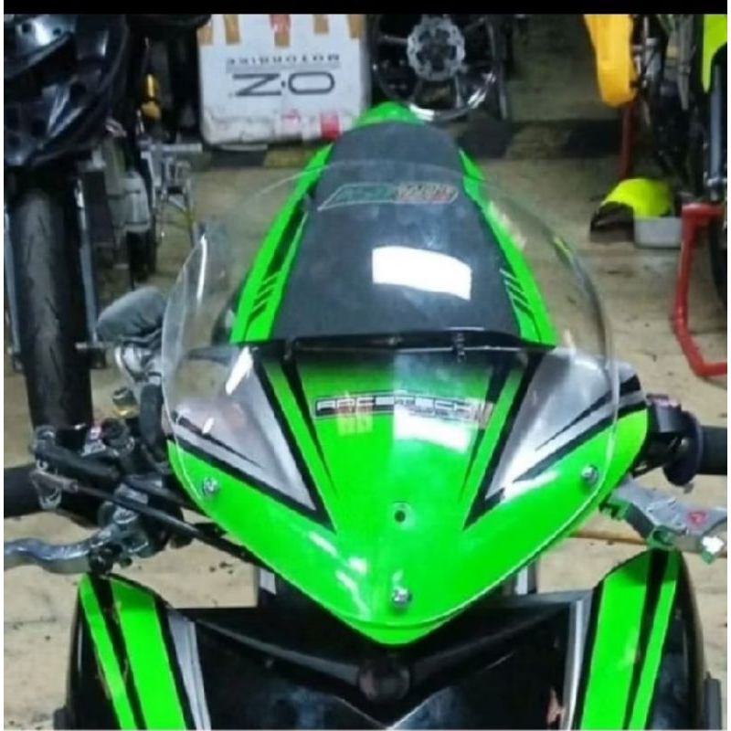 BATOK BUTA BATOK BALAP MX KING NEW HITAM DOF+VISOR