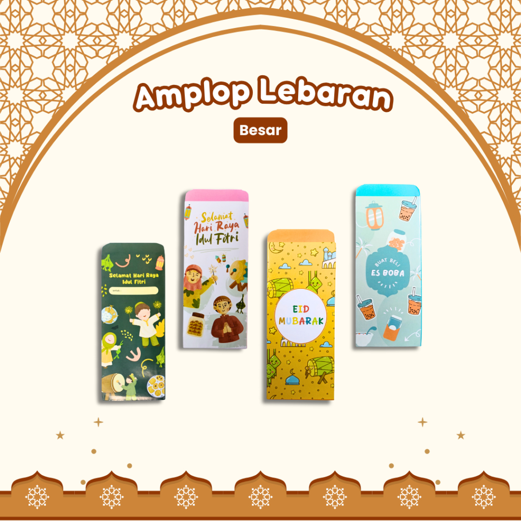 

Amplop Lebaran Panjang Isi 10 pcs Jumbo Accessories