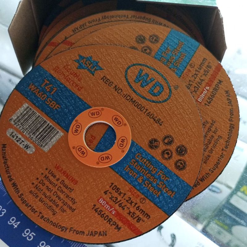 WD POTONG GERINDA 4" T41 WA60 SBF