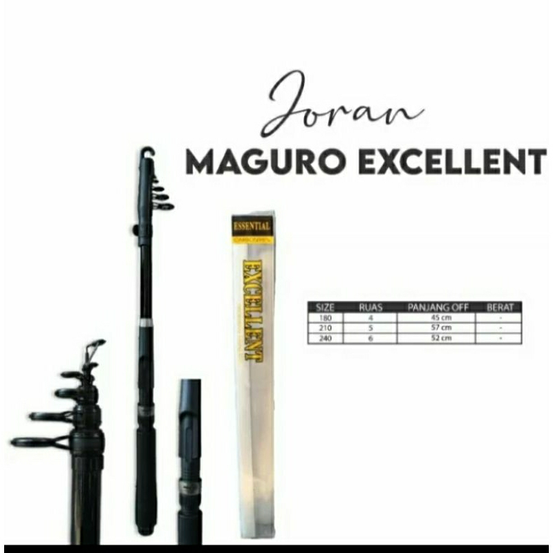 Joran Antena Maguro Excellent 150 | 180 | 210