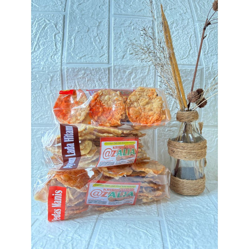 

KERIPIK TEMPE ASLI / KERUPUK TEMPE / KRIPIK TEMPE