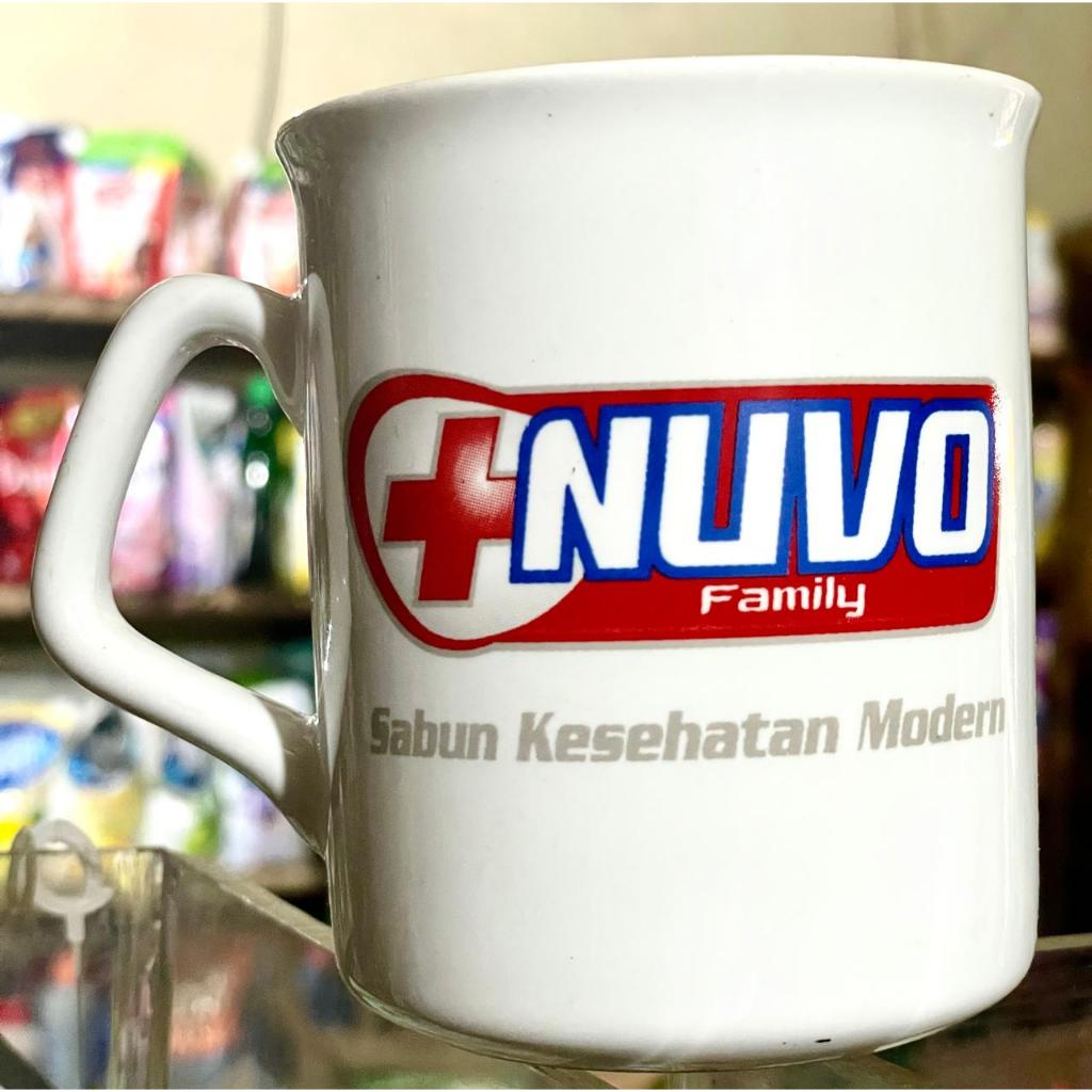 Nuvo Mug 11oz Gelas Gagang Keramik