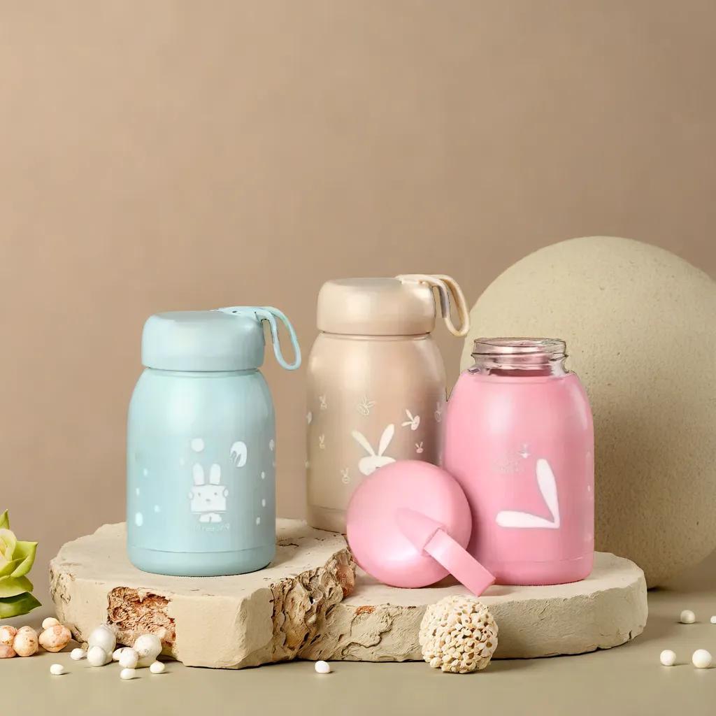 Botol Minum Kelinci Botol Kaca Rabbit Mini