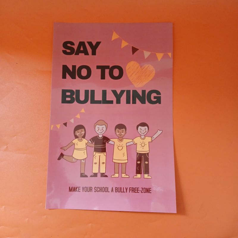 Stiker Bullying - Stikerer Say No To Bullying - Stiker Sekolah