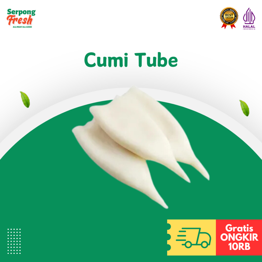 

Cumi Tube Squid Tube Frozen 1KG