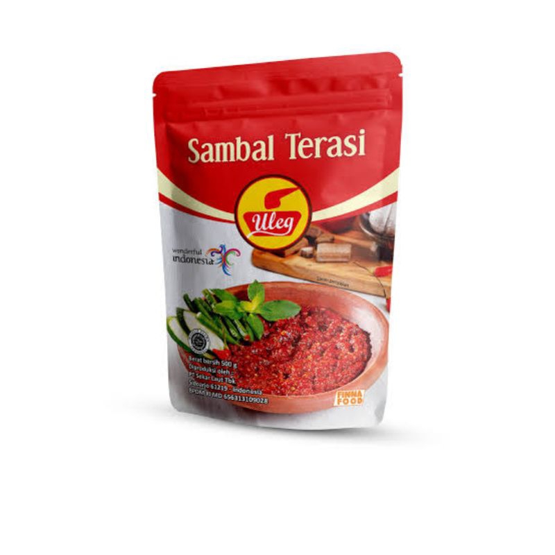 

Sambal Terasi Uleg Asli Finna Pouch 500 Gr