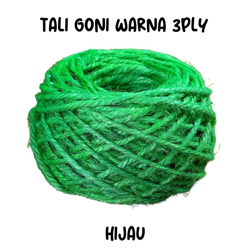 

Tali Goni Warna Hijau