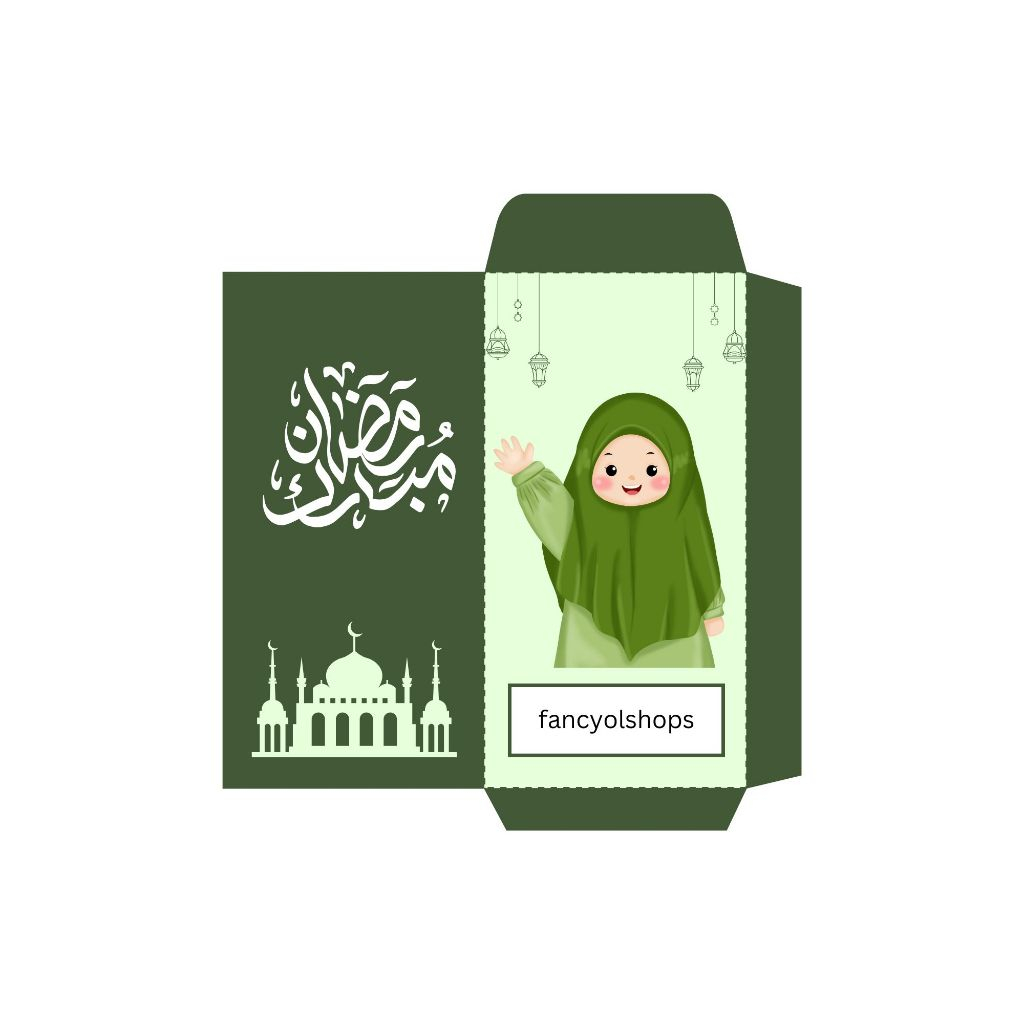 

Isi 10PC - Amplop lebaran idul fitri 2025 panjang angpao lebaran