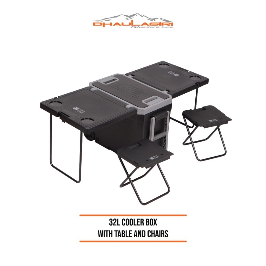 Cooler Box Cooling Box Dhaulagiri 32 Liter Multifungsi Meja Camping Mancing Outdoor