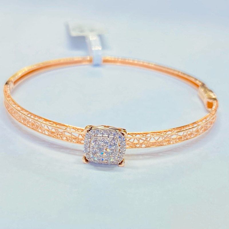 gelang emas fashion italy 17k