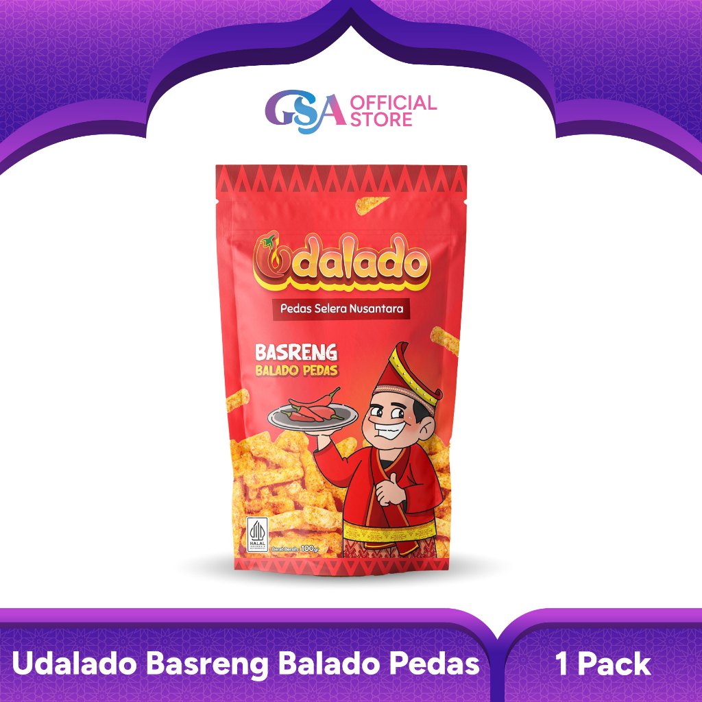 

Udalado Basreng Balado Pedas