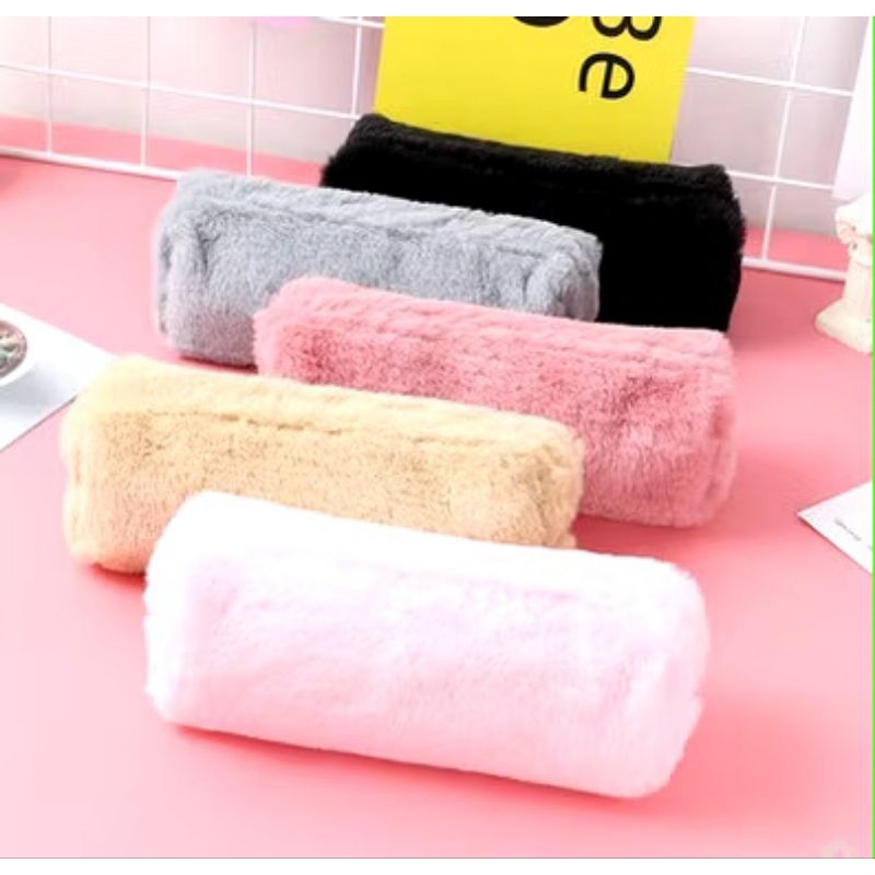 

[AJS] Tempat Pensil Bulu / Kotak Pulpen Pencil Sekolah Lucu