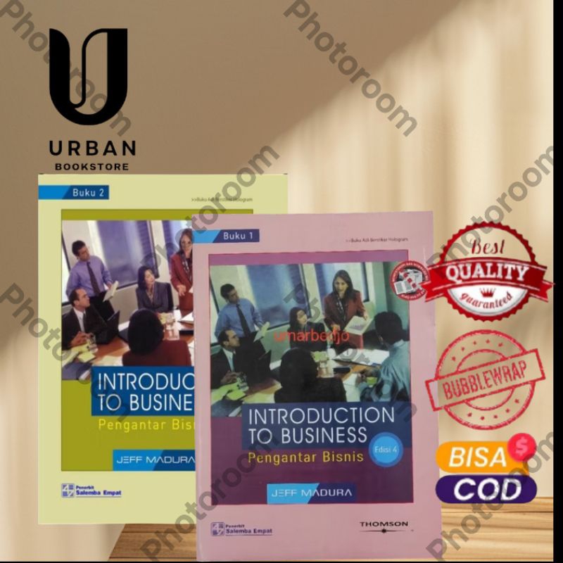 BUKU ORIGINAL SECOND INTRODUCTION TO BUSINESS | PENGANTAR BISNIS EDISI 4 BUKU 1&2 - JEFF MADURA