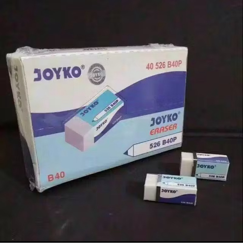 1Pack (40pc) Penghapus Joyko Penghapus Pensil