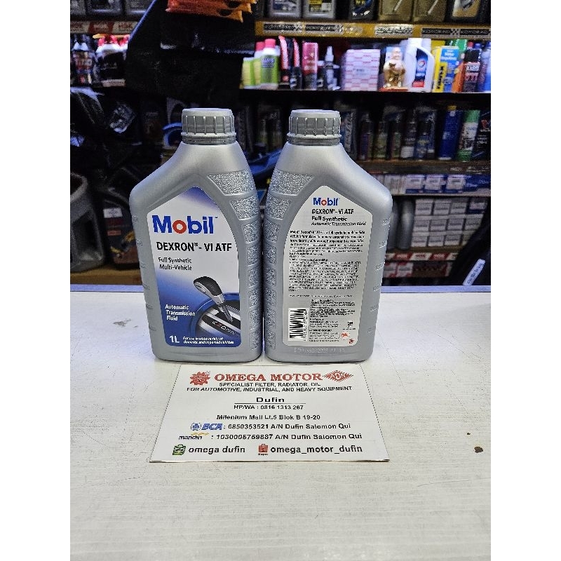 mobil atf dextron 6(oli matic)full synthetic original asli 100%