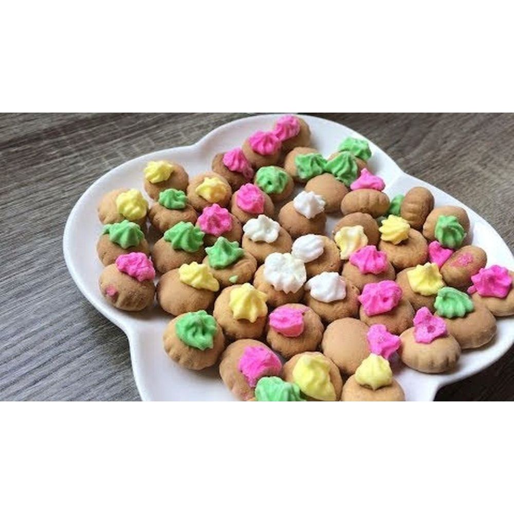 

Biskut gem bunga manis enak