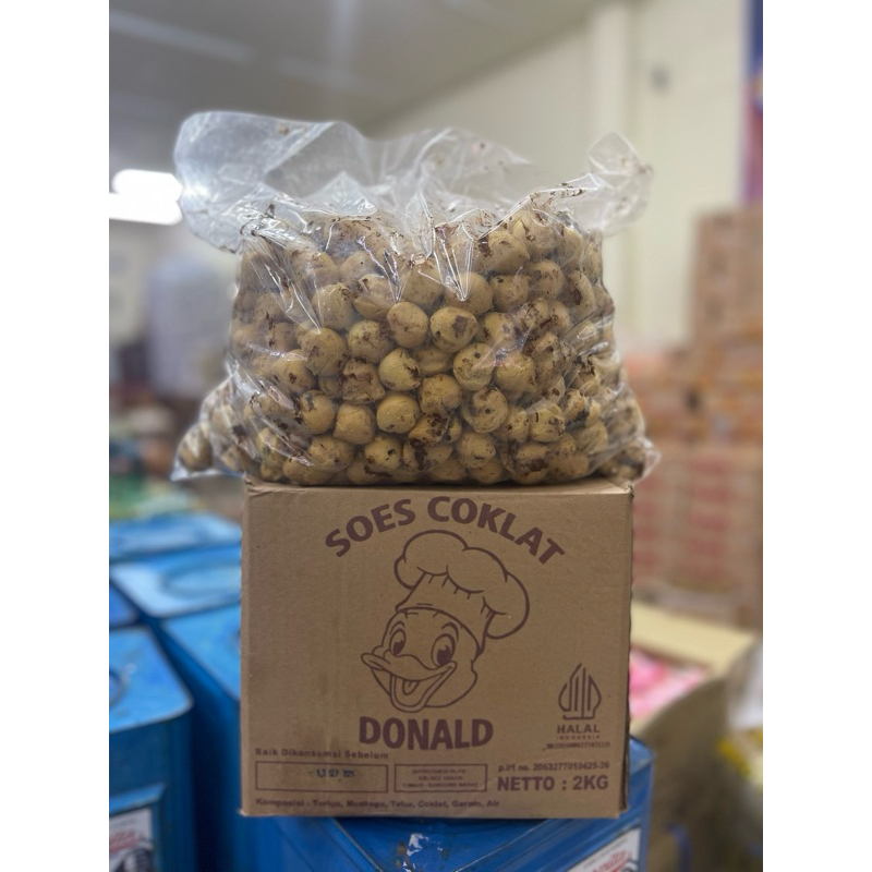 

(1Ball 2kg) Soes Coklat Donal