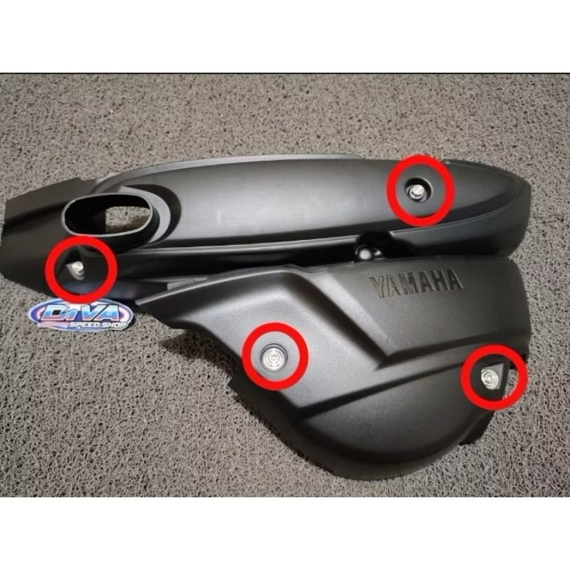 baut probolt stenles 2 kunci cover cvt yamaha mio soul