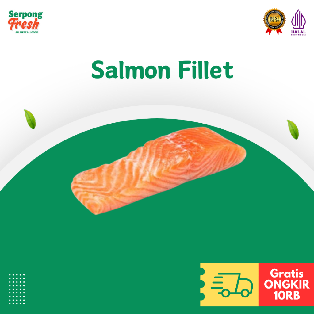 

Ikan Salmon Fillet 200gr Frozen