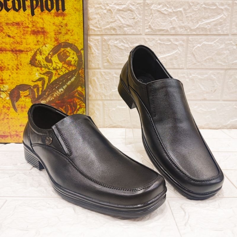 Original Scorpion RB 1071 Sepatu Formal/Casual/Pantofel Pria Bahan Kulit
