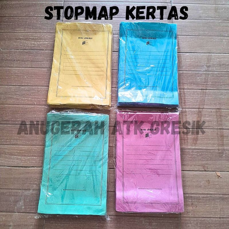 

[1 PACK = 50PCS ] STOPMAP KERTAS FOLIO/ MAP KERTAS [isi 50pcs]