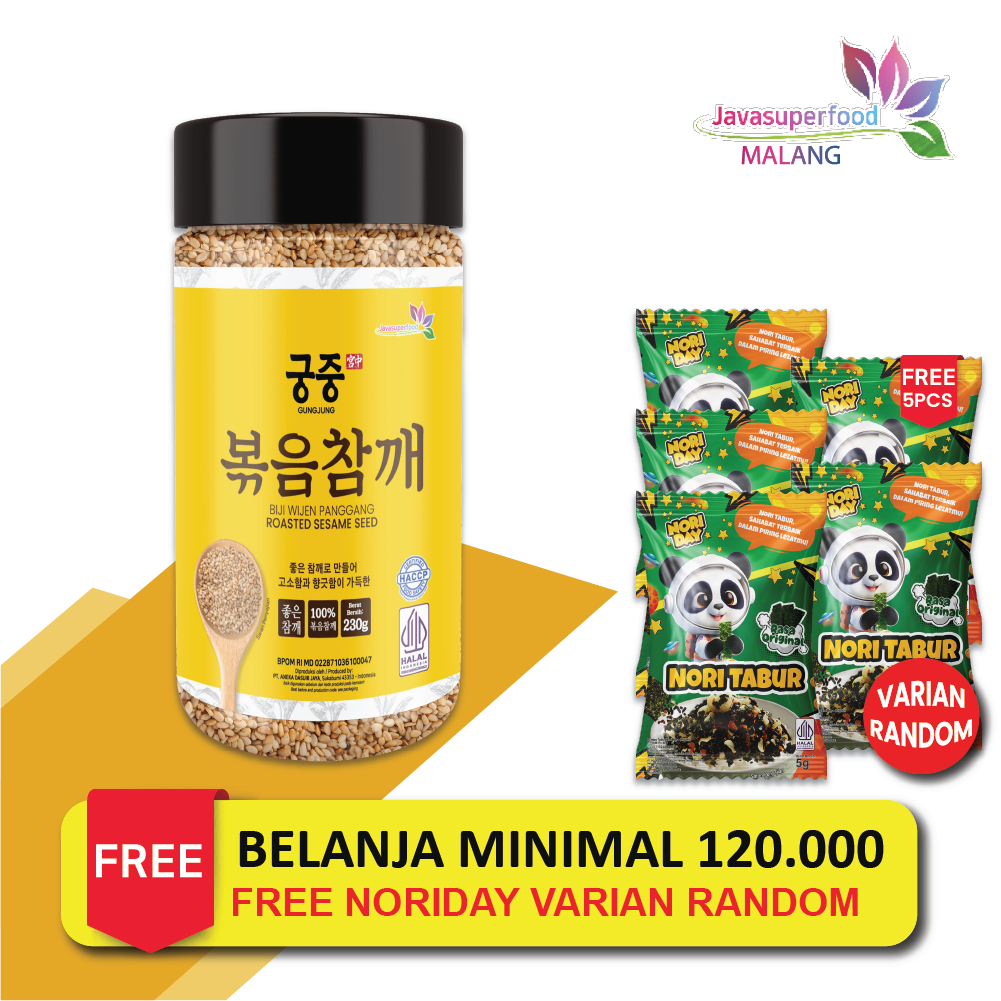 

Biji Wijen Panggang / Sesame Seeds Roasted 230g