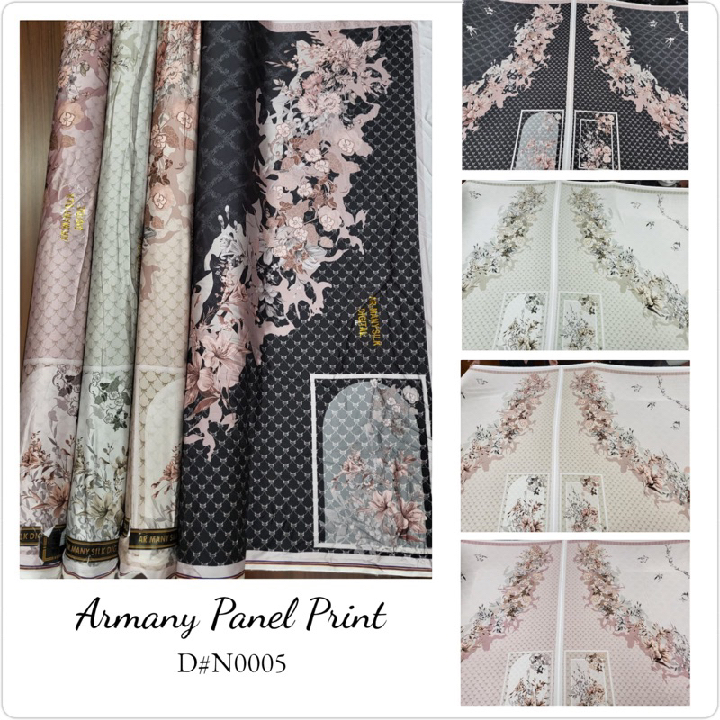 MUKENA PANEL ARMANI SILK // BAHAN KAIN MUKENA PANEL // KAIN 1 PANEL ATASAN MUKENA