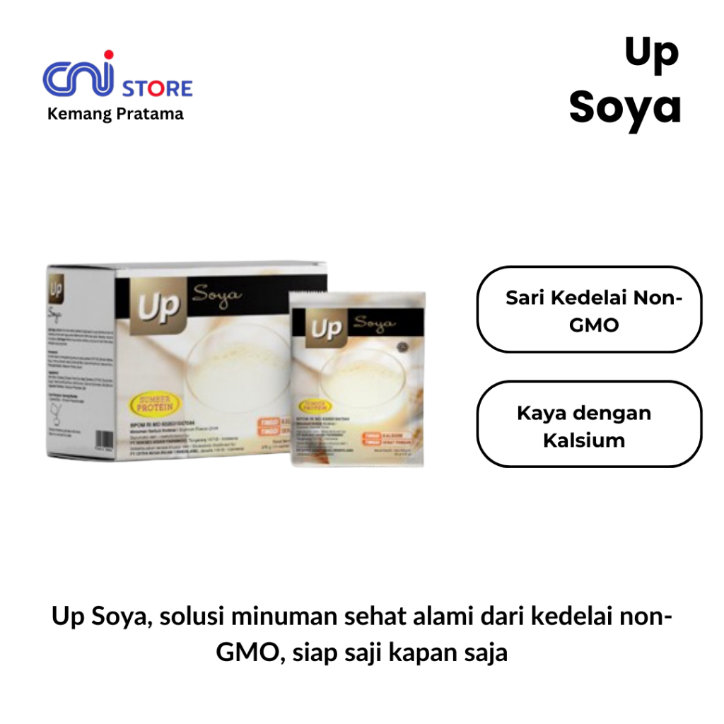 

Up Soya CNI | minuman sari kedelai 15 sachet