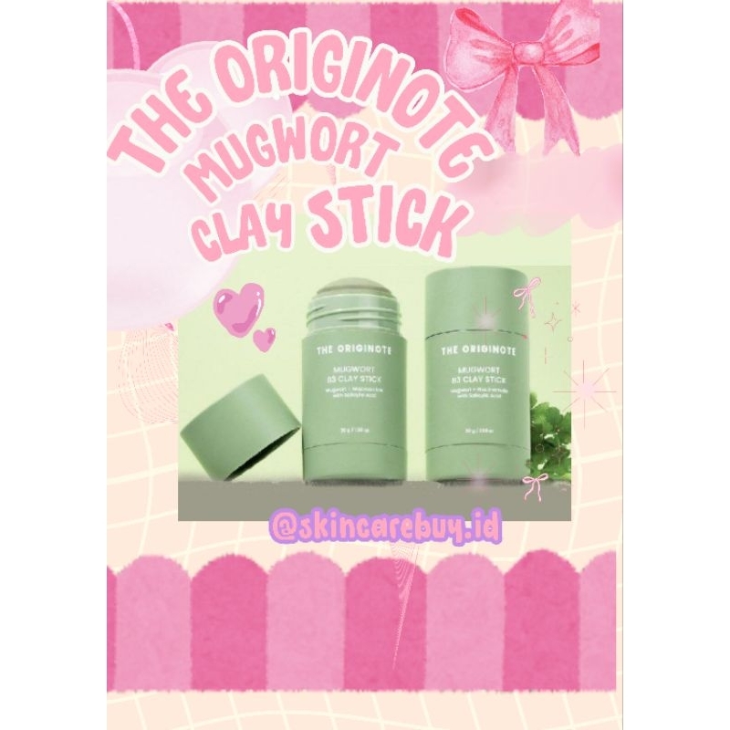 THE ORIGINOTE MUGWORT CLAY STICK MASK