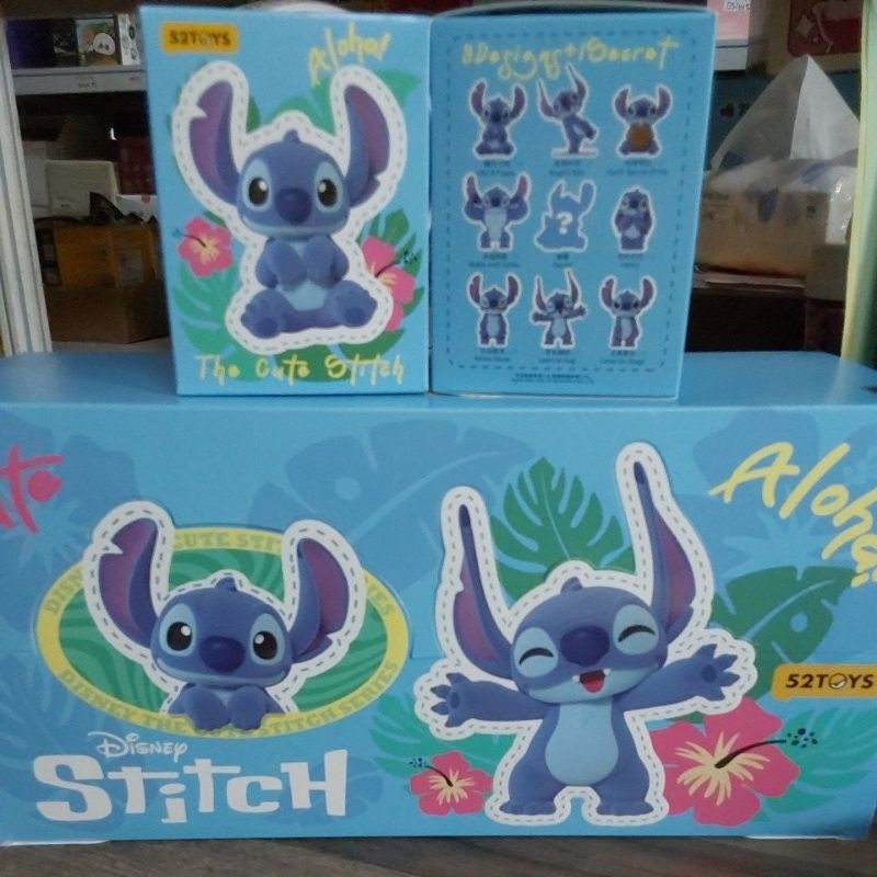 FIGUR 52TOYS DISNEY THE CUTE STITCH 01479 RANDOM [ORIGINAL 52TOYS]