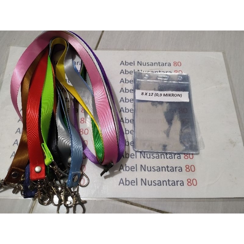 

paket Tali 1,5 cm polos+plastik panitia uk 8 x 12 cm isi paket 10 pcs tebal plastik 0, 9 mikron