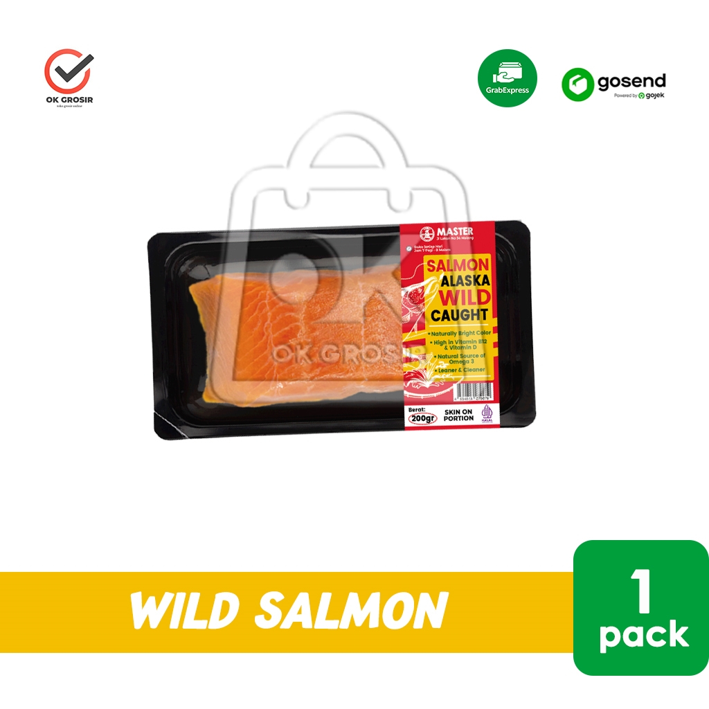 

Salmon Fillet 1 Slice / Potong (KHUSUS INSTANT)