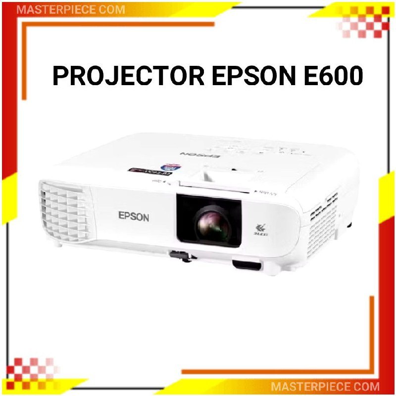 EPSON Proyektor EPSON EB-E600 EBE600 EB E600 XGA 3LCD 3400 Lumens TKDN Pengganti EB-E500 E500