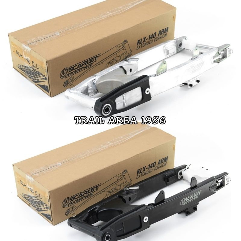 Swing Arm Lengan ayun Motor KLX 140 SCARLET 66cm Silver