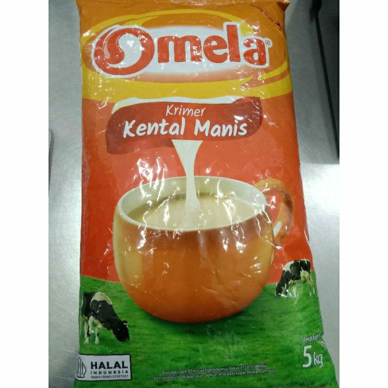 

susu kental manis omela 5 kg ( 1 bgks)