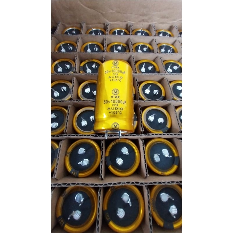 kapasitor max 50v 10000uf , elco max 10000uf 50v.  elco max 50v 10000uf