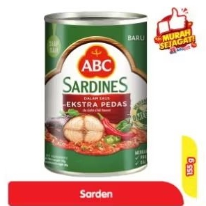 

SARDEN ABC EXTRA PEDAS 155g