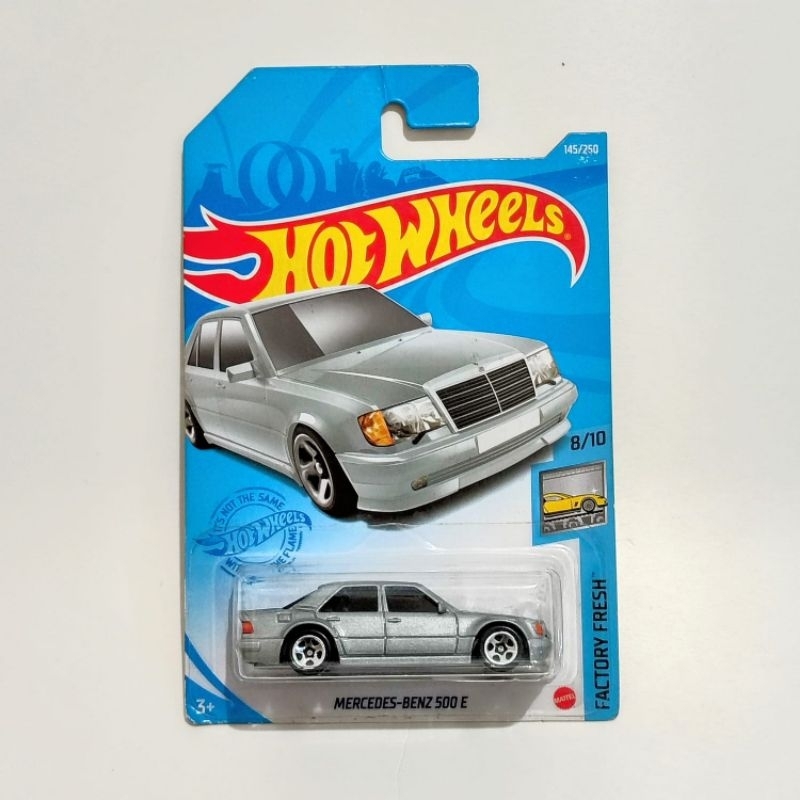hot wheels Mercedes-Benz 500 E silver
