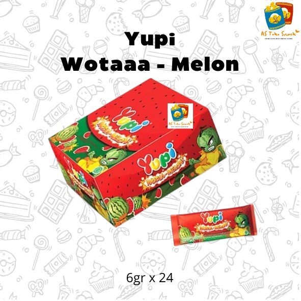 

Yupi Wotaaa - Melon 6gr (1 Box Isi 24)