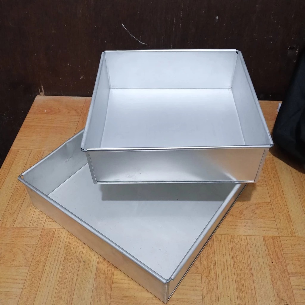 Alumunium Loyang Kue Bolu Kotak Loyang Kue Kotak Loyang Kue Bolu Kotak Murah BATAM