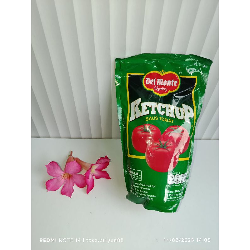 

Saos Tomat dan Saos Sambal extra Hot Delmonte/ kemasan pouch 1000gr/ ketchup